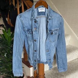 Goodfellow & Co Perfect Light Blue Fall Denim Jean Jacket